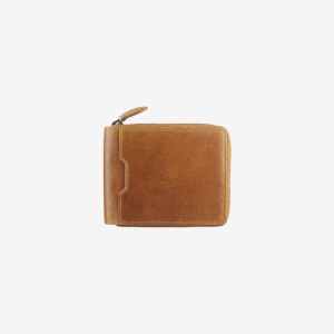Alperto Zip Around Wallet Tan